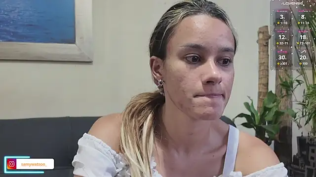 Snapshot of SamanthaWatson chatting on September 2025 11:04:02 PM SamanthaWatson online show from September 2025 11:04:02 PM