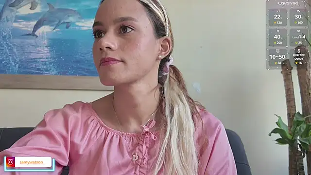 Snapshot of SamanthaWatson chatting on September 2025 08:46:01 PM SamanthaWatson online show from September 2025 08:46:01 PM