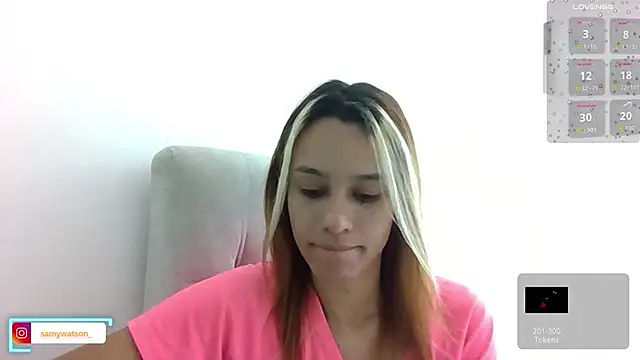 Snapshot of SamanthaWatson chatting on October 2025 06:32:02 PM SamanthaWatson online show from October 2025 06:32:02 PM