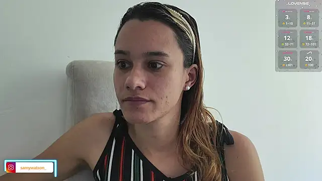 Snapshot of SamanthaWatson chatting on October 2025 06:37:01 PM SamanthaWatson online show from October 2025 06:37:01 PM