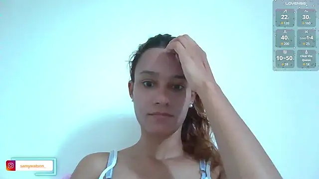 Snapshot of SamanthaWatson chatting on November 2025 10:01:02 PM SamanthaWatson online show from November 2025 10:01:02 PM