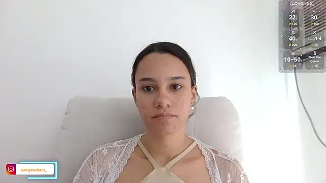 SamanthaWatson online show from July 2026 12:01:02 PM