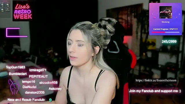 Lisaonthemoon online show from February 2025 11:11:02 PM