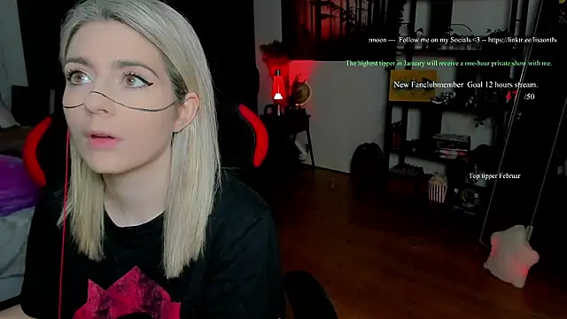 Lisaonthemoon online show from February 2026 04:27:02 PM