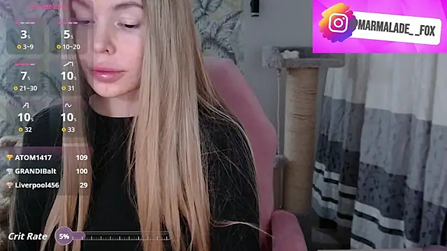 Marmalade Fox online show from March 2026 03:08:01 PM