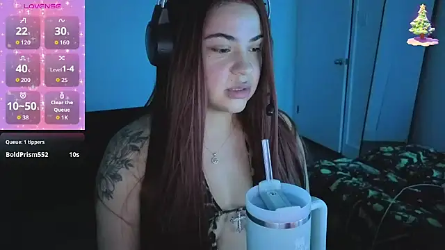 MelSaunders online show from April 2026 01:08:01 AM