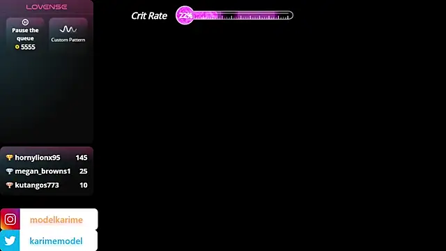 Snapshot of _karime_ chatting on February 2025 08:25:01 PM karime online show from February 2025 08:25:01 PM