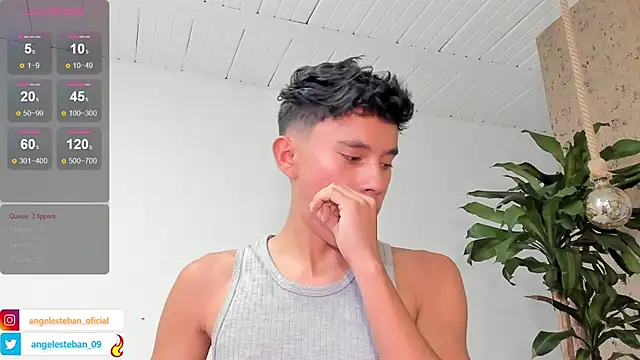 Angel esteban fx online show from January 2025 07:07:02 AM