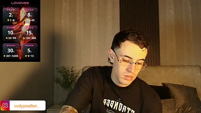 CodyWalkerR online show from May 2026 05:42:01 PM