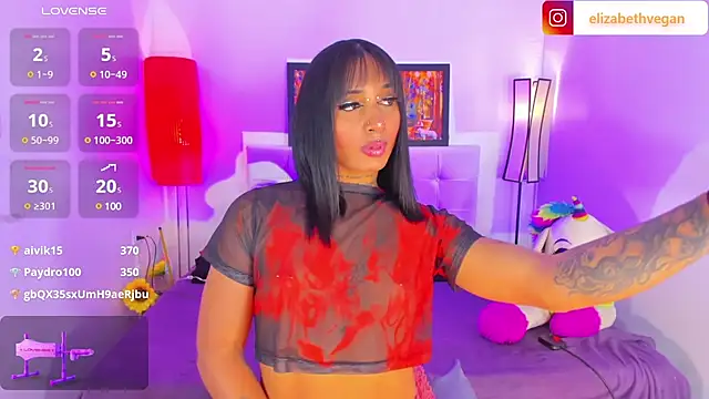 Elizabeth vegaa online show from March 2025 03:18:02 AM