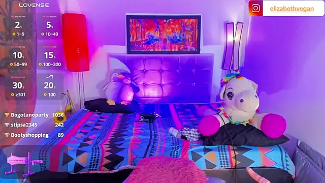 Elizabeth vegaa online show from March 2025 10:11:02 AM