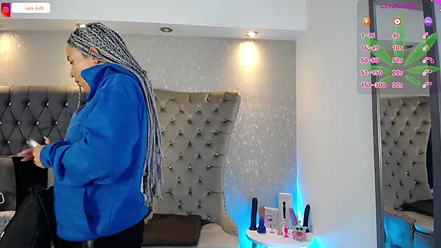 Snapshot of CaroFisher chatting on January 2026 12:31:01 PM CaroFisher online show from January 2026 12:31:01 PM