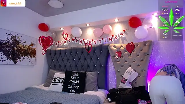 Snapshot of CaroFisher chatting on February 2026 01:22:02 PM CaroFisher online show from February 2026 01:22:02 PM