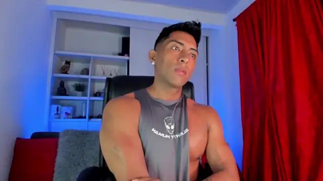 Couple muscle1 online show from December 2024 01:24:02 PM