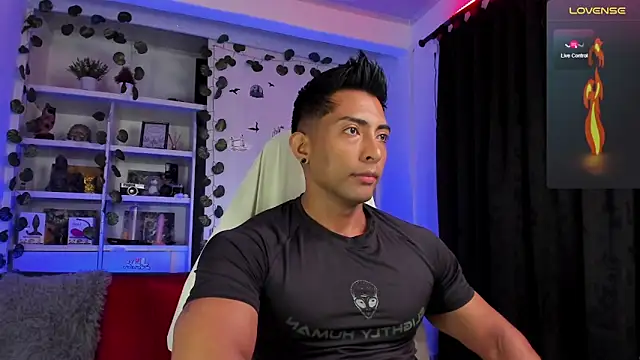 Couple muscle1 online show from January 2025 01:31:01 PM