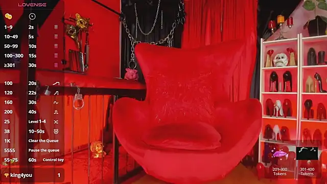 MistressAndre online show from May 2026 09:20:01 PM