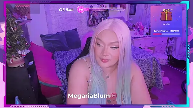 MegariaB online show from December 2024 03:43:01 AM