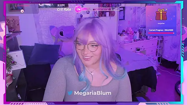 MegariaB online show from December 2024 04:07:02 AM