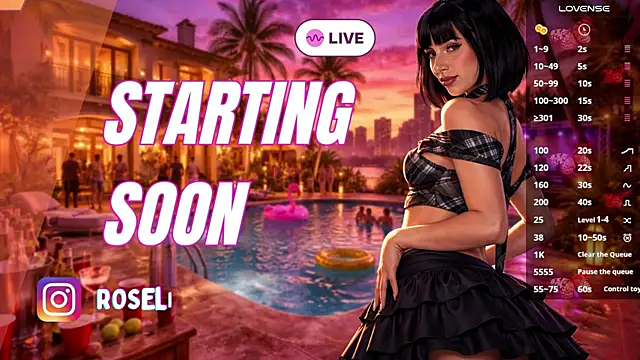 Snapshot of roselinedior chatting on April 2026 02:17:02 PM roselinedior online show from April 2026 02:17:02 PM
