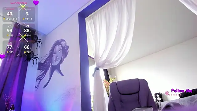 Snapshot of witchviolet chatting on February 2026 09:37:02 PM witchviolet online show from February 2026 09:37:02 PM