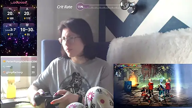 Snapshot of vaders_daughter chatting on March 2025 08:08:01 AM vaders daughter online show from March 2025 08:08:01 AM