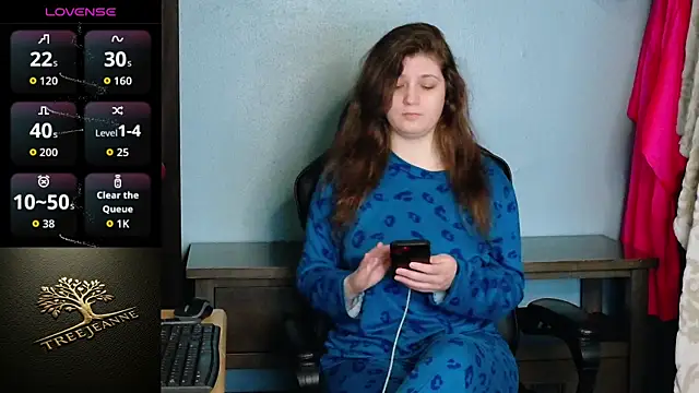 TreeJeanne online show from March 2026 01:12:01 AM