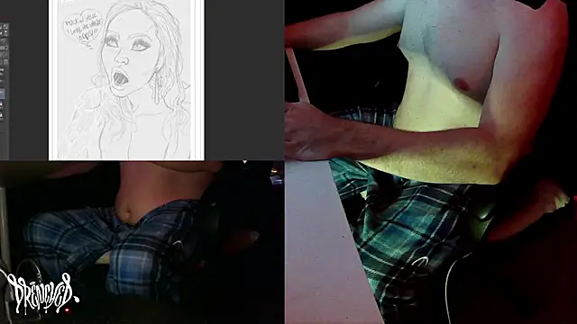 DrenchedArt online show from December 2024 06:09:02 PM