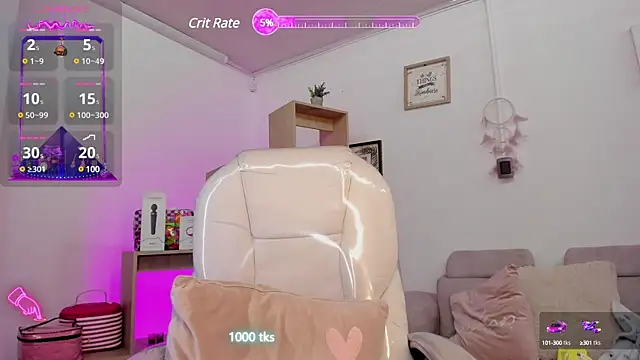 Snapshot of Tiarha chatting on January 2025 07:29:01 AM Tiarha online show from January 2025 07:29:01 AM