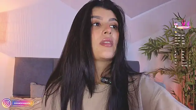 Snapshot of missatenea chatting on February 2026 01:51:01 PM missatenea online show from February 2026 01:51:01 PM