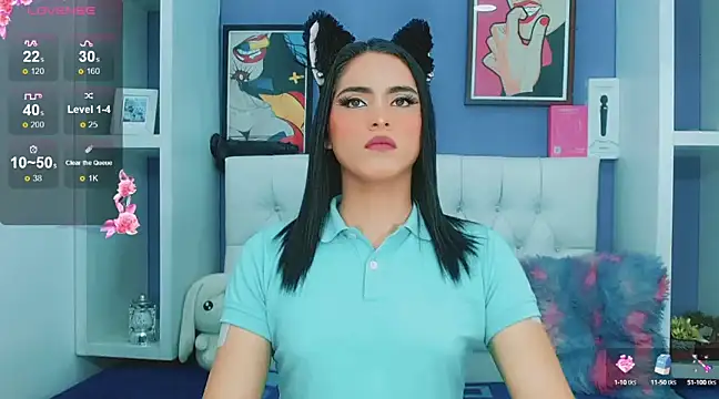 valentina princess  online show from March 2025 05:49:02 AM