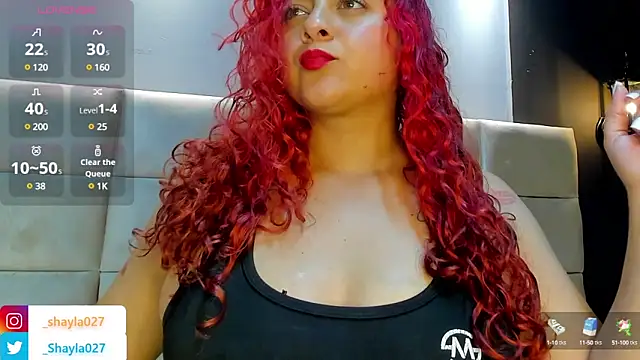 Snapshot of Shayla27 chatting on March 2025 08:25:01 PM Shayla27 online show from March 2025 08:25:01 PM