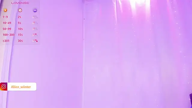 Alice winter  online show from February 2025 11:23:02 PM