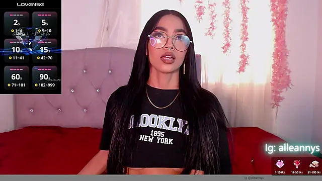 Alleanys Cristal online show from February 2025 08:25:01 PM