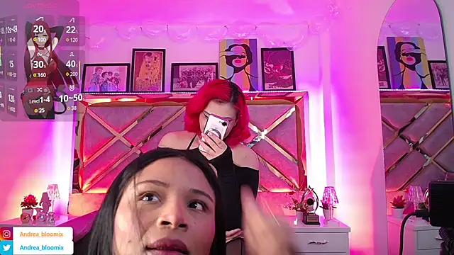 Andrea Bloomix online show from February 2026 01:27:02 PM