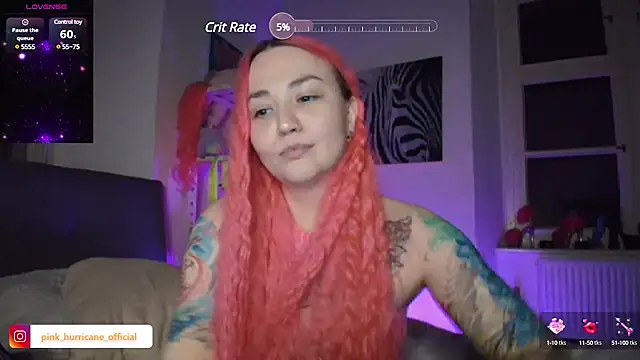 PinkHurricaneOfficial online show from February 2025 09:39:01 PM