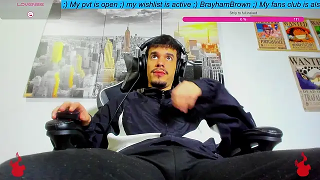 BRAYHAMBROWN online show from December 2025 06:22:02 AM