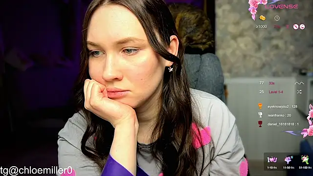 ChloeMillerMeow online show from January 2025 01:05:02 AM