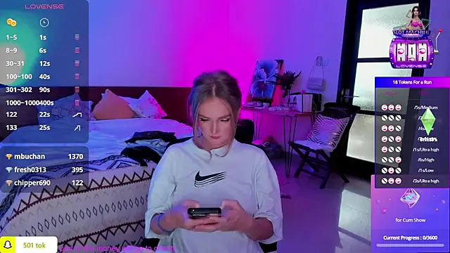 PrincessVS online show from February 2025 03:41:02 AM