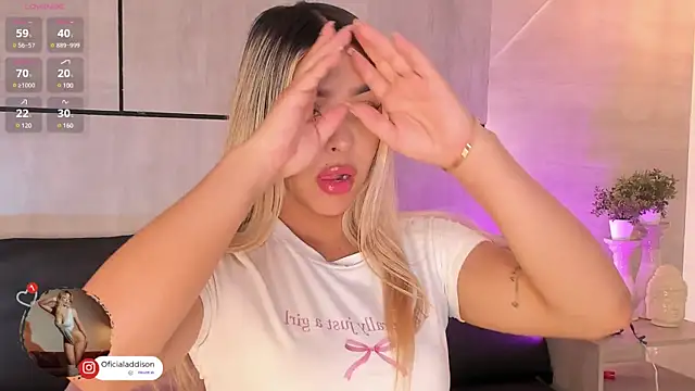 Addison baker online show from December 2024 11:29:01 AM