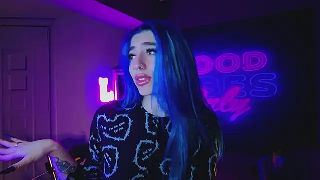 AriaVoss online show from January 2025 08:47:01 PM