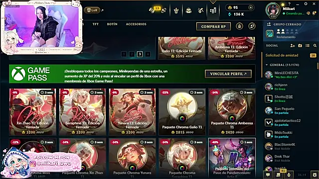 Ahri Elderwood online show from July 2026 04:30:01 AM
