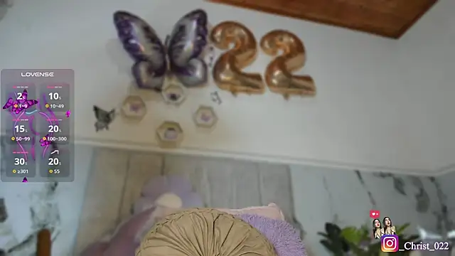 christal cutee online show from May 2026 08:31:01 AM