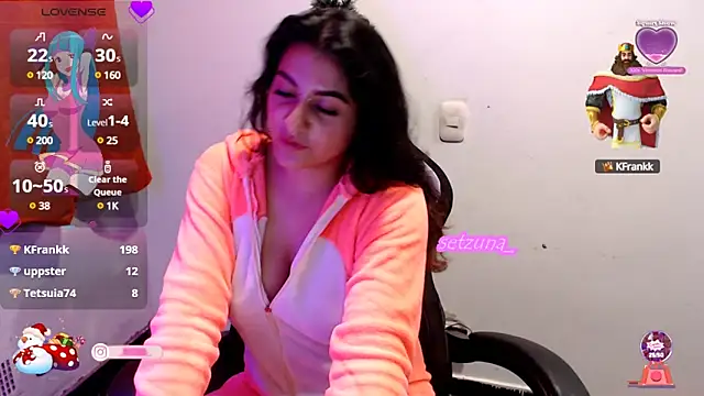 setzuna  online show from December 2024 07:31:02 PM