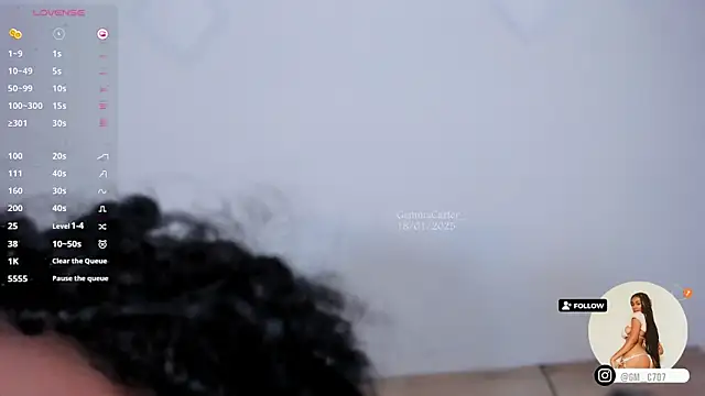 Snapshot of GemmaCarter_ chatting on January 2025 11:00:01 PM GemmaCarter online show from January 2025 11:00:01 PM