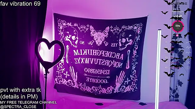 Snapshot of SpectraSirens chatting on March 2026 09:14:02 PM SpectraSirens online show from March 2026 09:14:02 PM