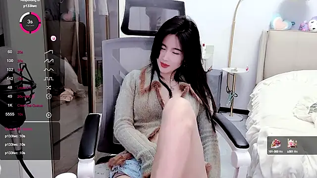 FeiFei-babe online show from January 2025 01:32:02 PM