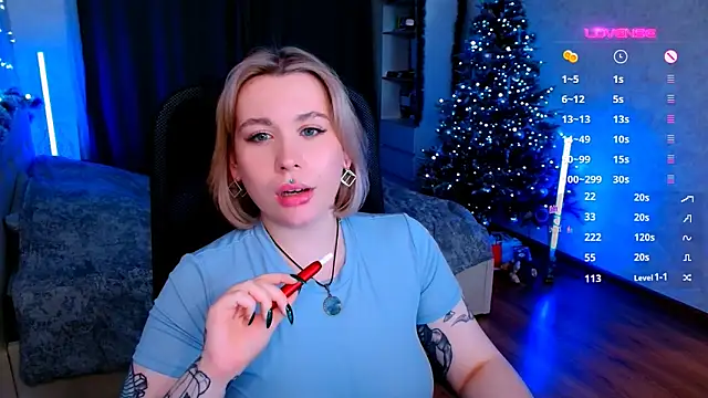 Blueberry-baby online show from January 2025 11:01:02 PM