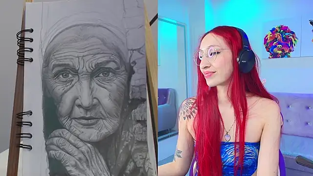 Snapshot of Vermelha_Gremory_ chatting on February 2025 02:43:01 PM Vermelha Gremory online show from February 2025 02:43:01 PM