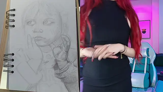 Snapshot of Vermelha_Gremory_ chatting on March 2025 01:52:02 AM Vermelha Gremory online show from March 2025 01:52:02 AM