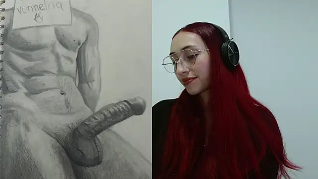 Snapshot of Vermelha_Gremory_ chatting on October 2025 04:46:02 AM Vermelha Gremory online show from October 2025 04:46:02 AM